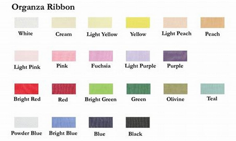What is organza ribbon? - RibbonBuy