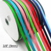 3/8 inch Grosgrain Ribbon 9mm 100 yards/lot Black White Grosgrain Ribbon for Wedding Decoration ...