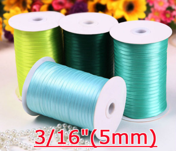 5mm Single Face Satin Ribbon