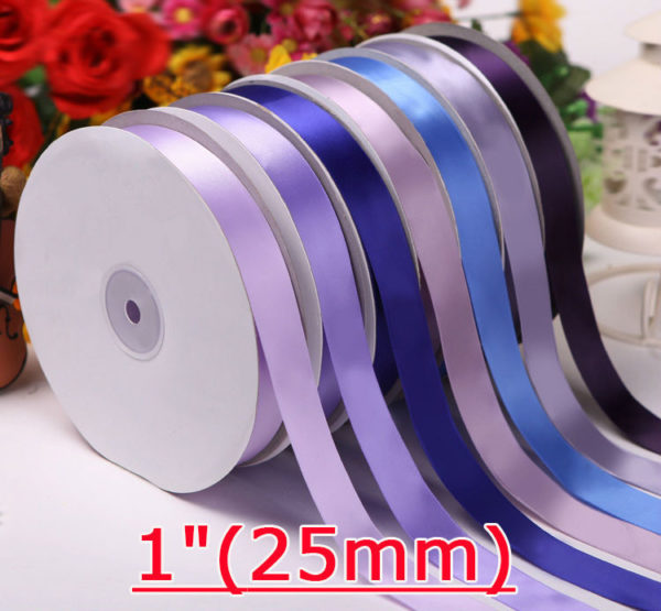 25mm Single Face Satin Ribbon