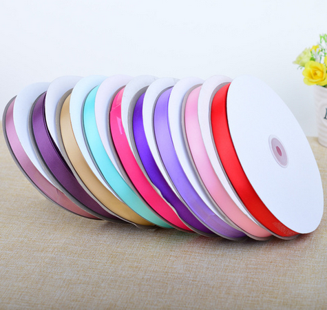 100% Polyester Double Face Satin Ribbon 1/2 inch 100 Yards - RibbonBuy