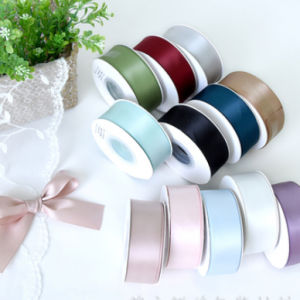 Mokuba Single-Faced Satin Ribbon - White – Bolt & Spool