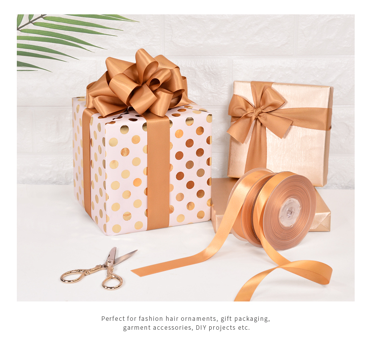 using ribbon for gift wrapping - RibbonBuy