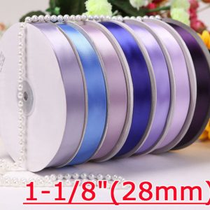 2.5 inch single face satin ribbon 63mm x 100yards bulk satin ribbon  wholesale - RibbonBuy