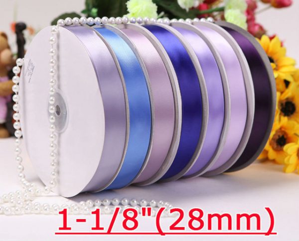 28mm single face satin ribbon