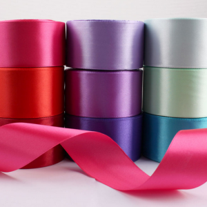 2 inch satin ribbon double face