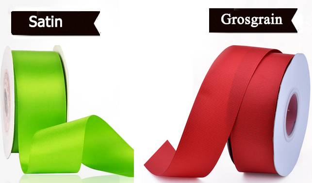 What Is the Difference Between Grosgrain and Satin Ribbon? - RibbonBuy