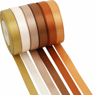 Uje Ribon Pink Satin Ribbon - 19 Sizes (2mm-100mm) & Multiple Shades - RibbonBuy