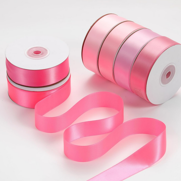 pink satin ribbon